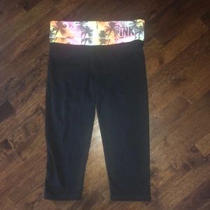 Vs pink yoga crop